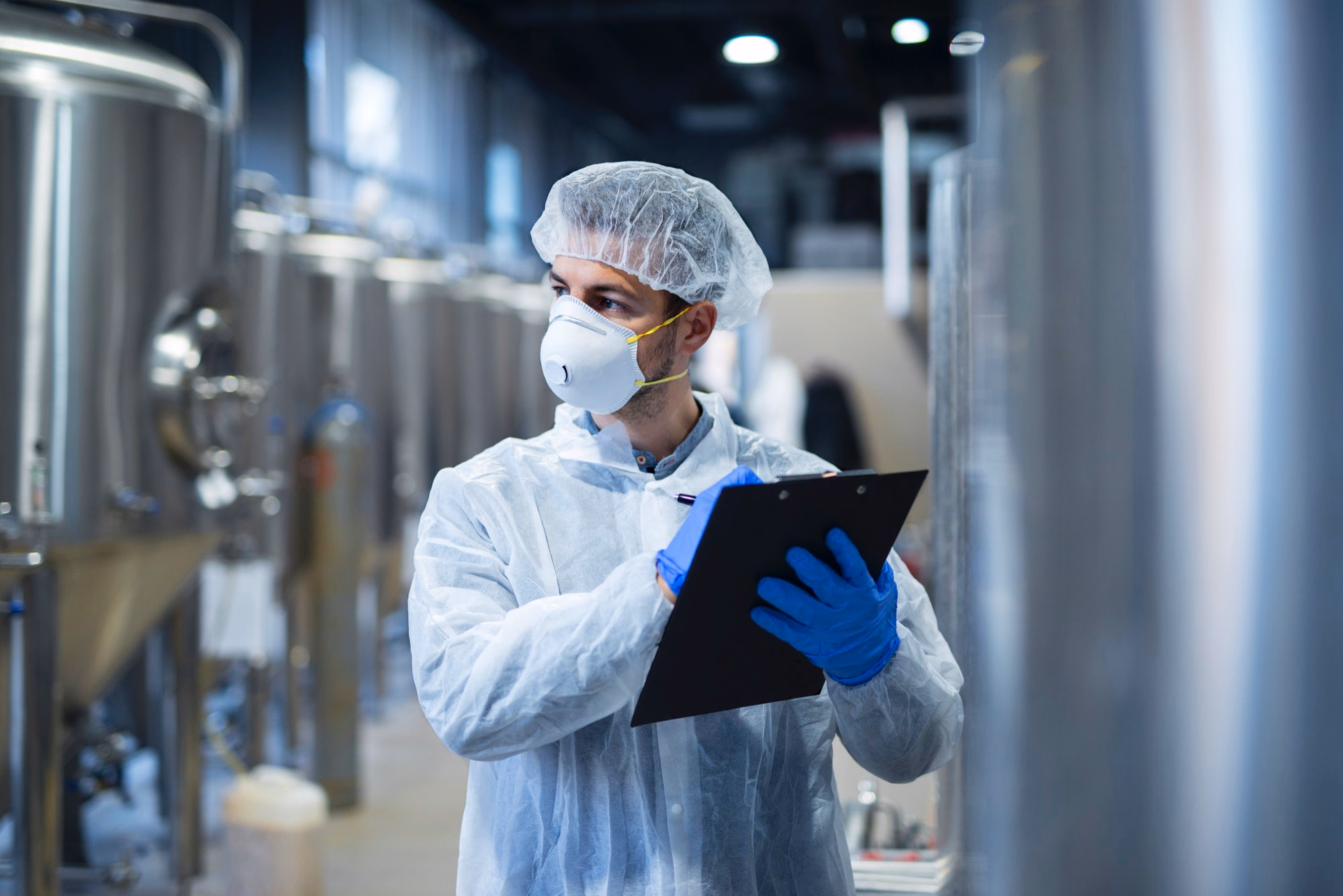 Scientist at work