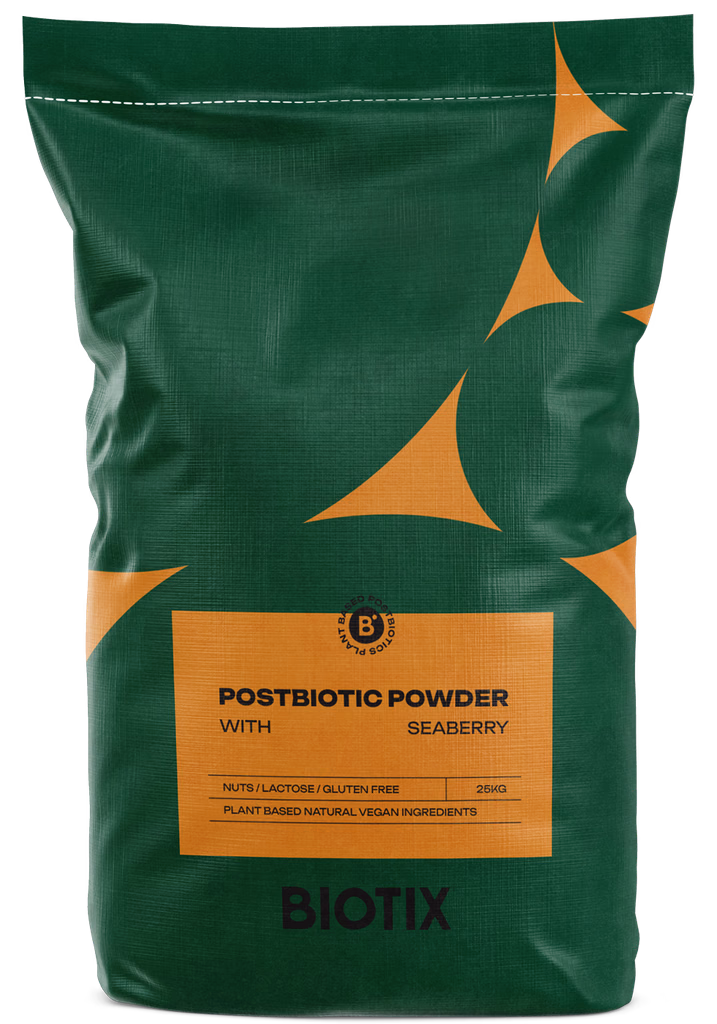 Biotix postbiotic powder with seaberry package